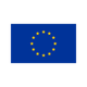 Blue European Union flag with a circle of yellow stars
