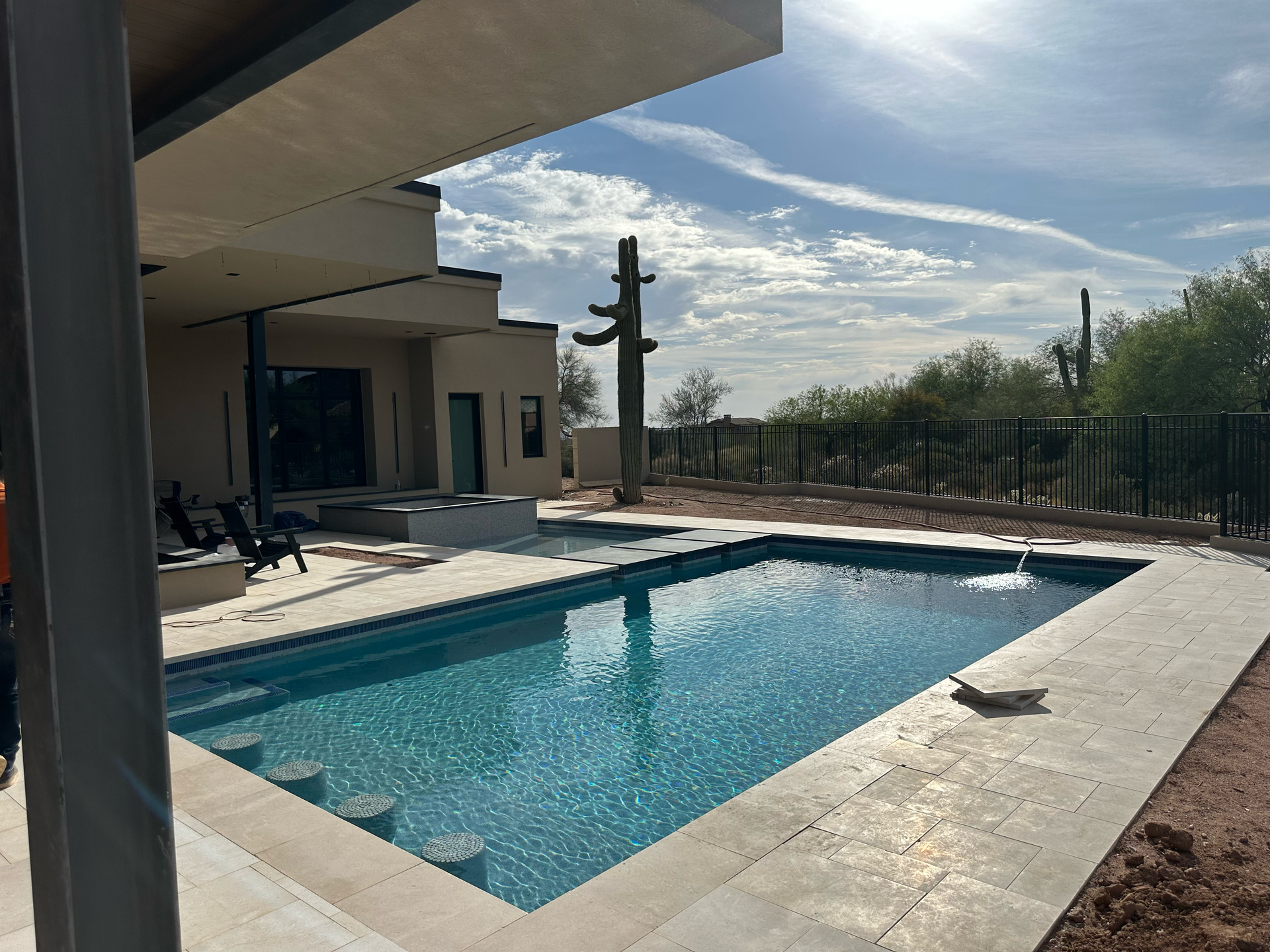 Custom Pool in Arizona by Canterra Pools