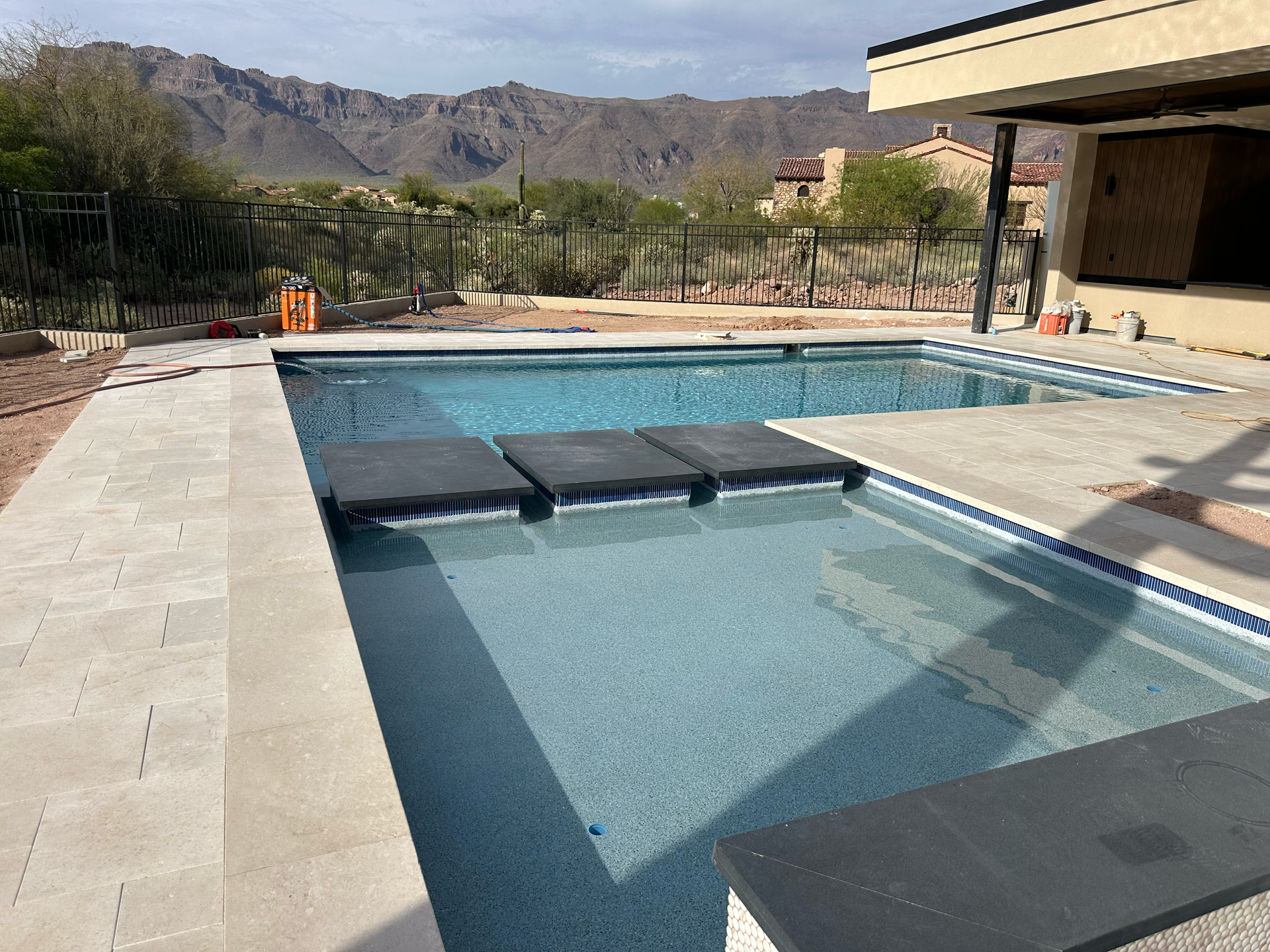 Custom Pool in Arizona by Canterra Pools