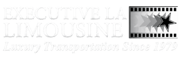 Executive La Limousine logo with silver text, star emblem, and &ldquo;Luxury Transportation Since 1970&rdquo; tagline