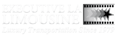 Executive La Limousine logo with silver text, star emblem, and “Luxury Transportation Since 1970” tagline