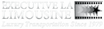 Executive La Limousine logo with silver text, star emblem, and “Luxury Transportation Since 1970” tagline