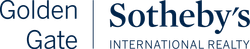Golden Gate Sotheby's International Realty logo on a dark blue background.