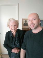 Founder of Ticket 2 Ride, Justin, and his Nan