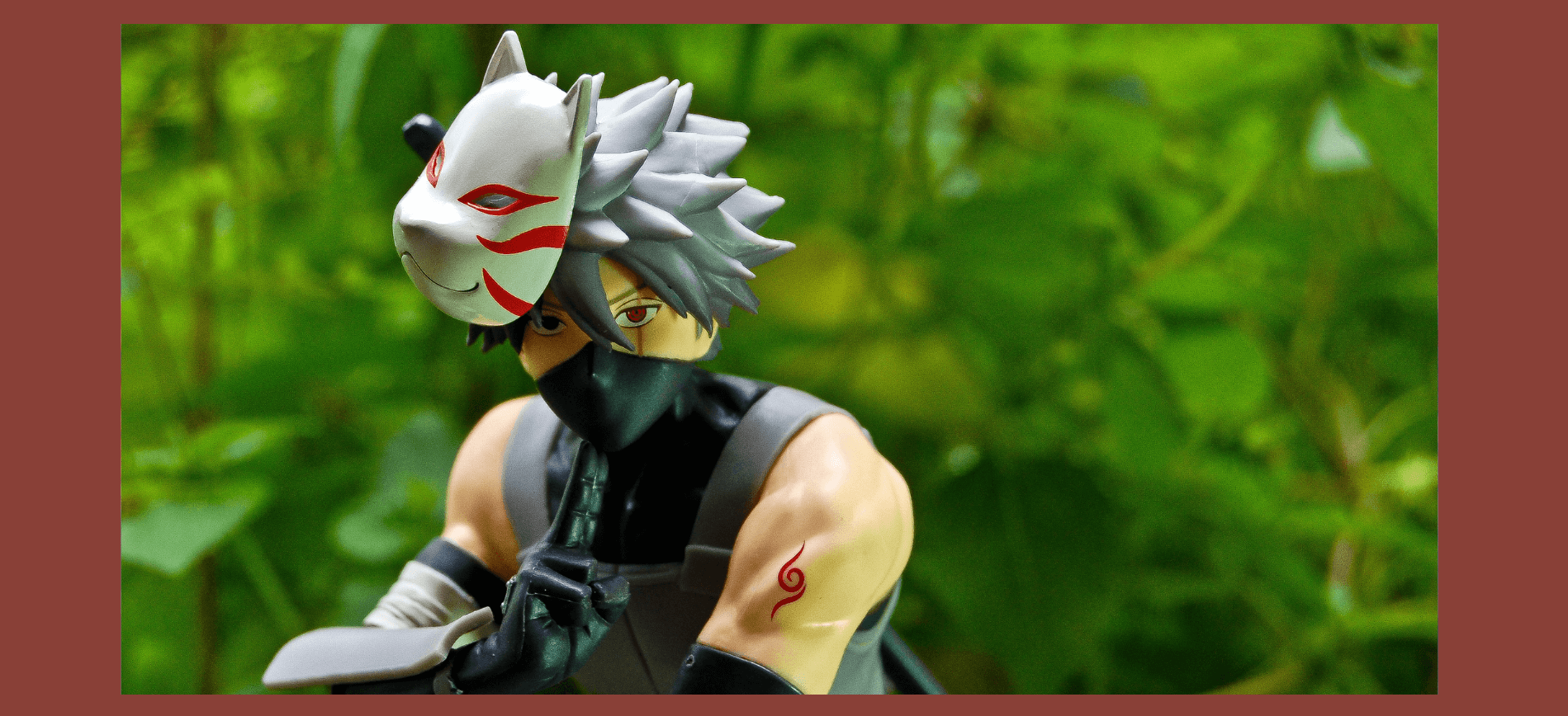 A imagem de um toy art personagem de mangá