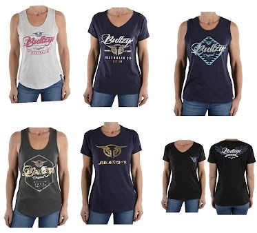 A Group of Women Wearing Different Types of Tank Tops and T-Shirts — Country Charm in Charmhaven, NSW