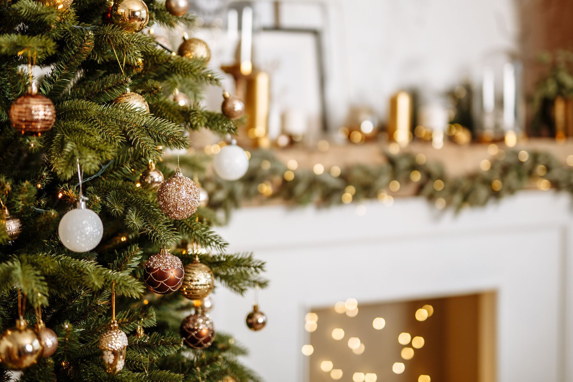 Residential Christmas decor in New Jersey