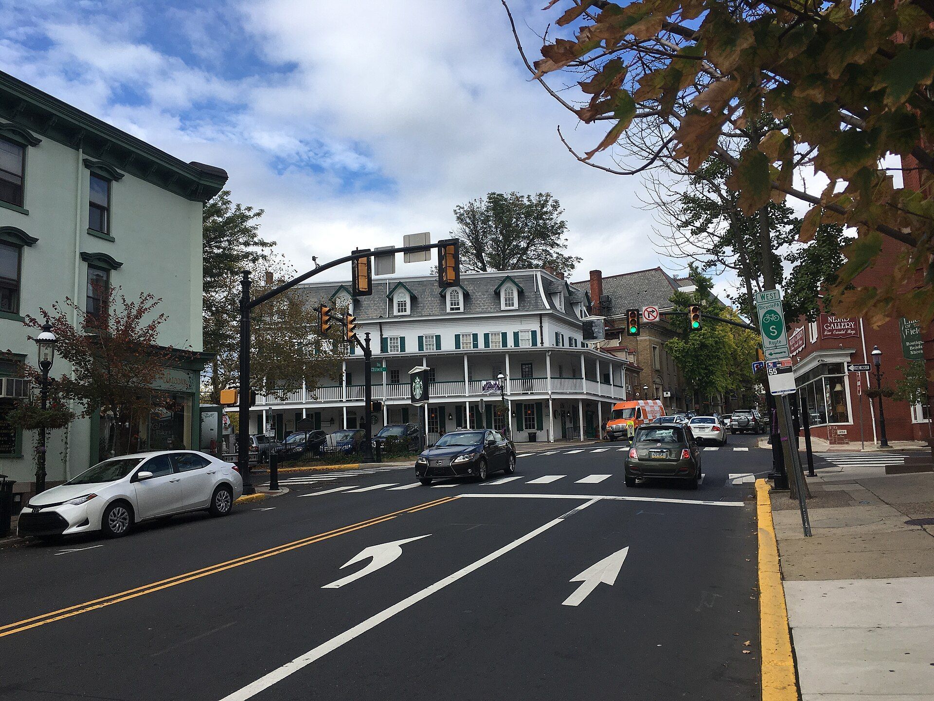 Photo of Doylestown, PA, a service area for NextGen Christmas Decor