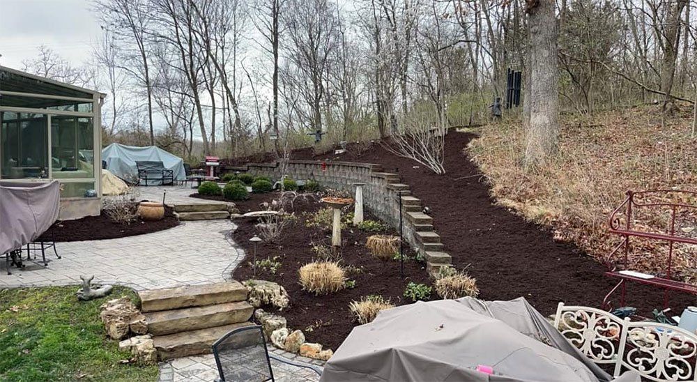 Backyard — Perryville, MO — Jay's Firewood & Mulch