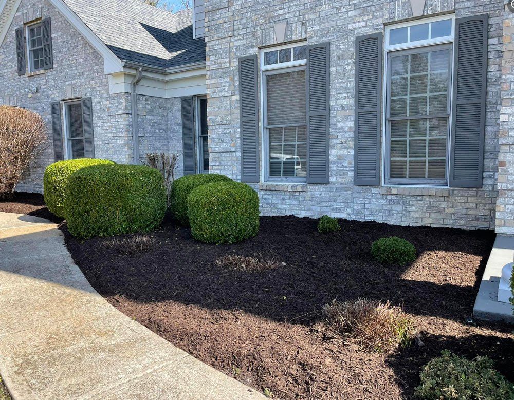 Small Garden with Mulch — Perryville, MO — Jay's Firewood & Mulch
