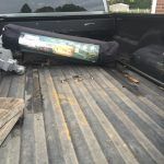Picture of empty truck bed with a B&W Turnoverball installed
