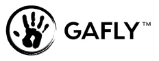 Logo with handprint inside a circle and the word