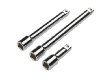 A set of three extension rods on a white background.