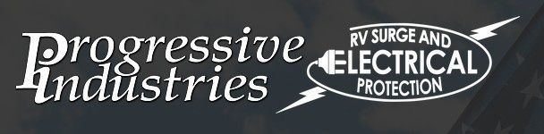 The logo for progressive industries rv surge and electrical protection