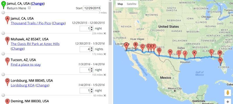 A map of the united states next to a map of mexico