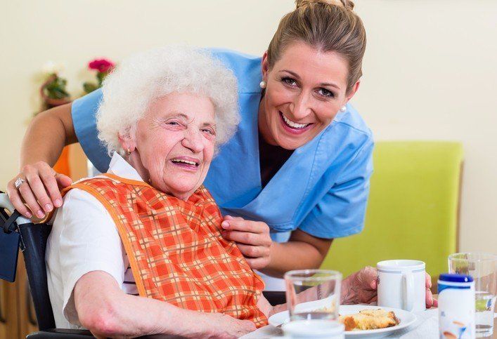 Home Care Specialist Assisting Local Resident