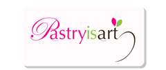 Pastry is art Color Logo