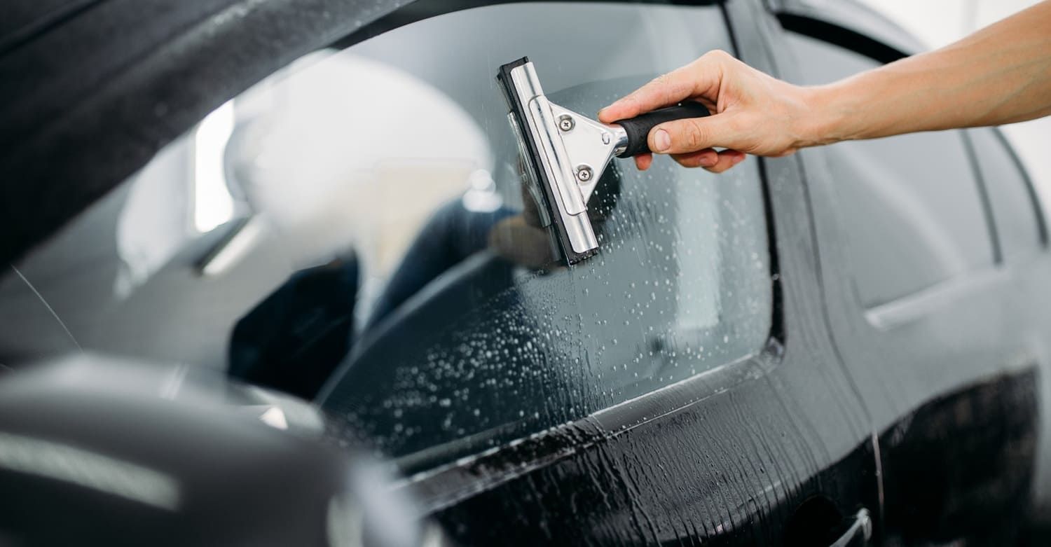 Car window tint maintenance