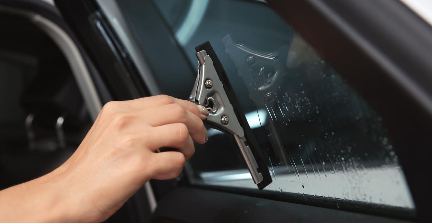 car window tint care