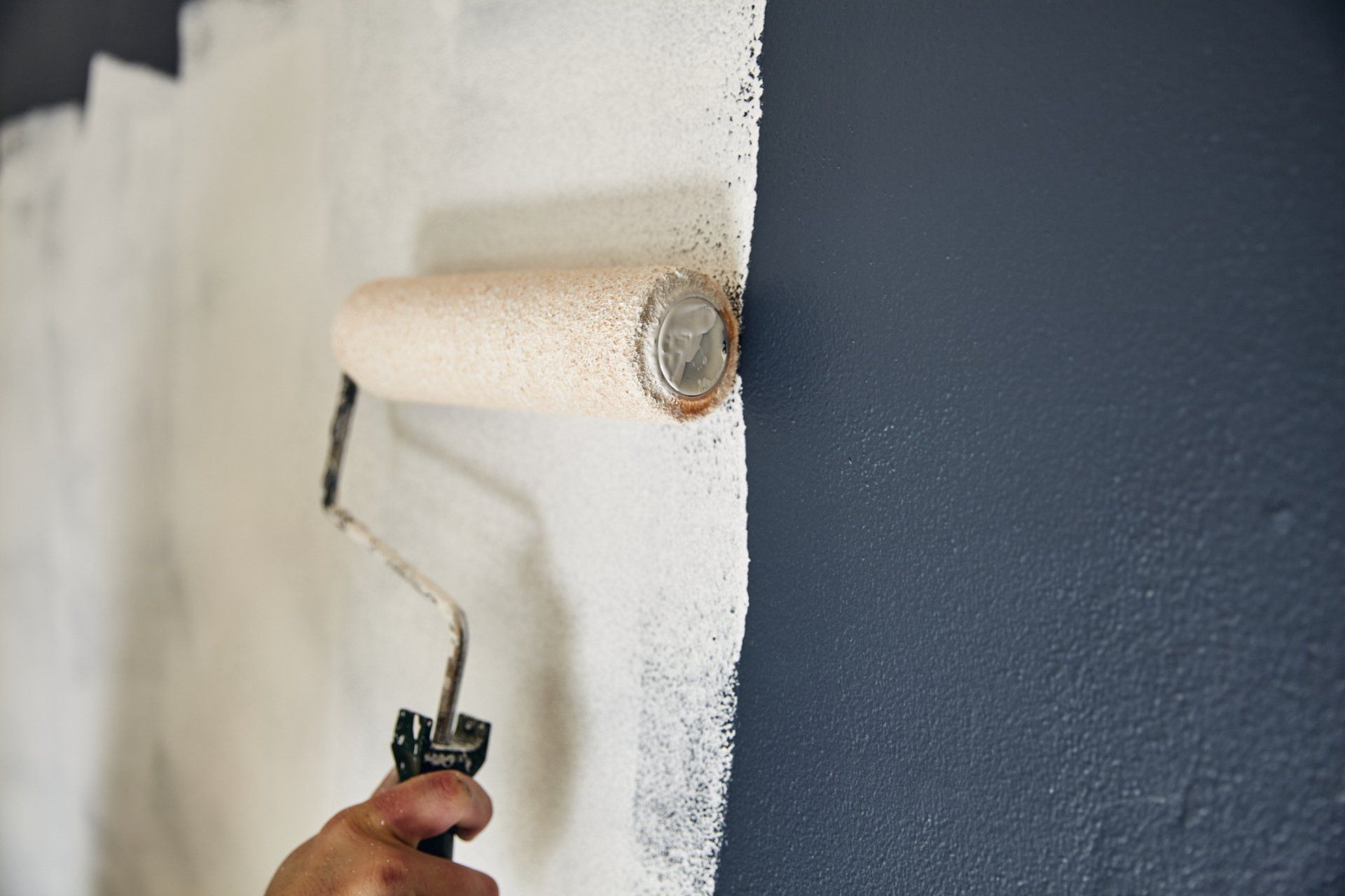 Painting the Wall — Round Lake, IL — Correct Roofing & Construction Painting the Wall — Round Lake, IL — Correct Roofing & Construction
