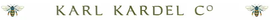 Logo: "KARL KARDEL CO" with a stylized insect on each side.