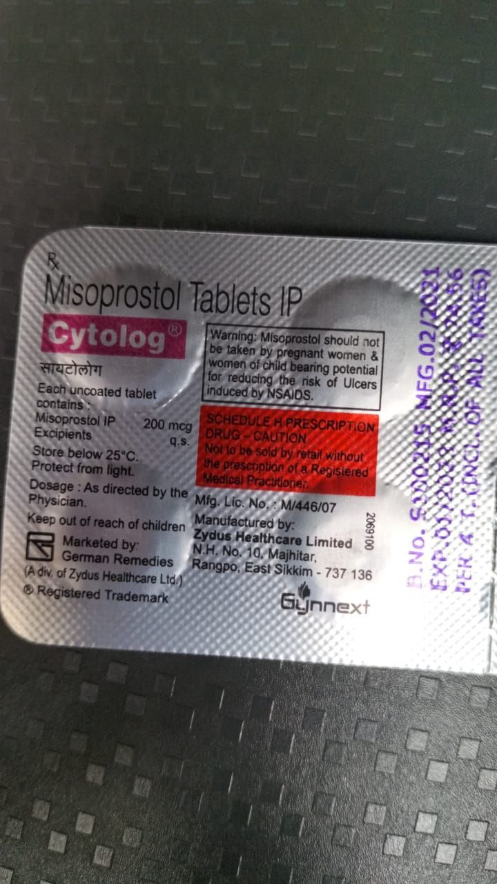cytolog 200mcg close up