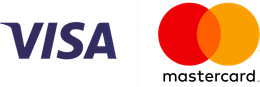 visa and mastercard logo