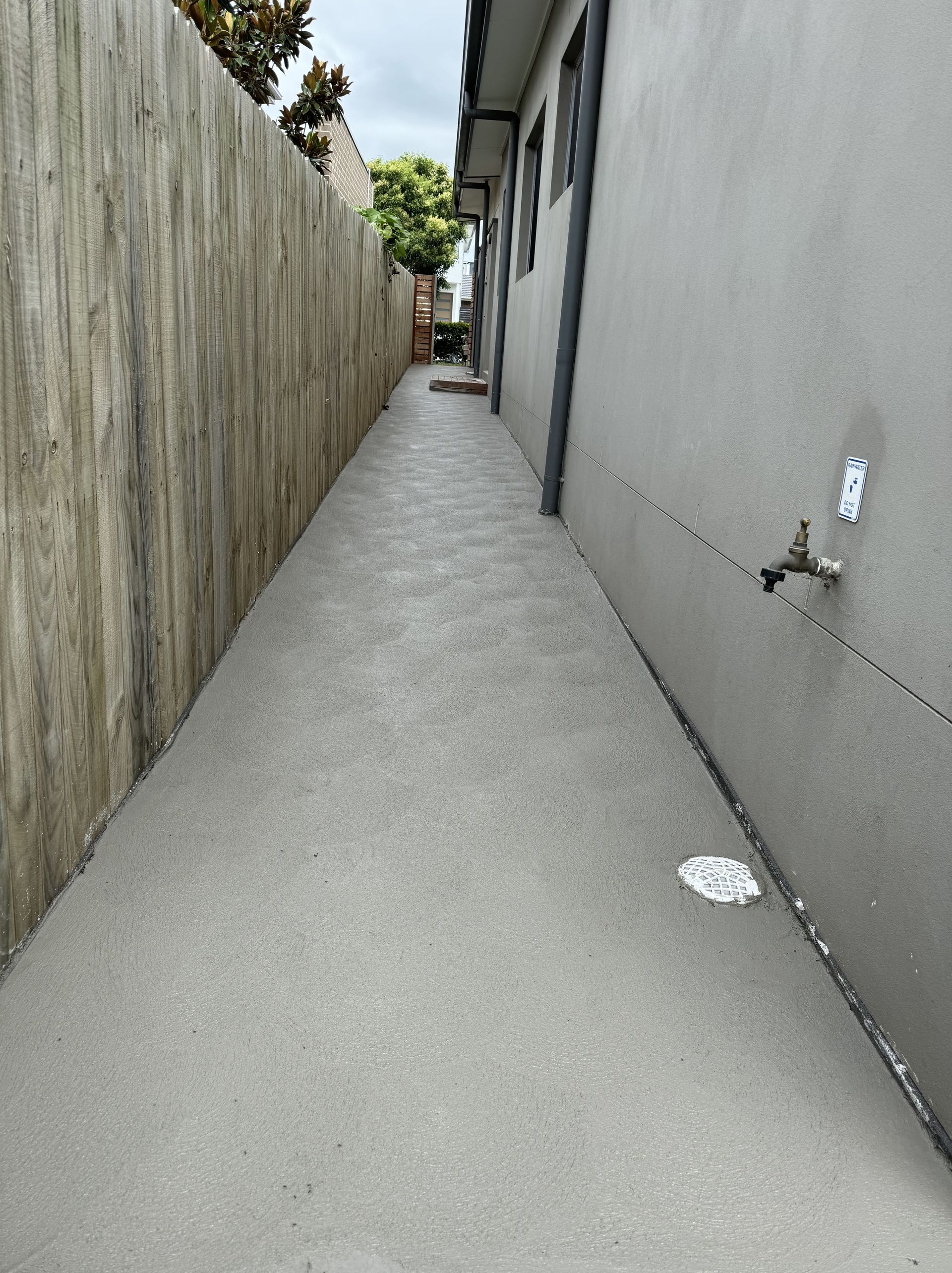 concrete feature