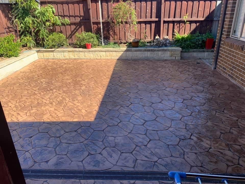 brick wall and block wall footing