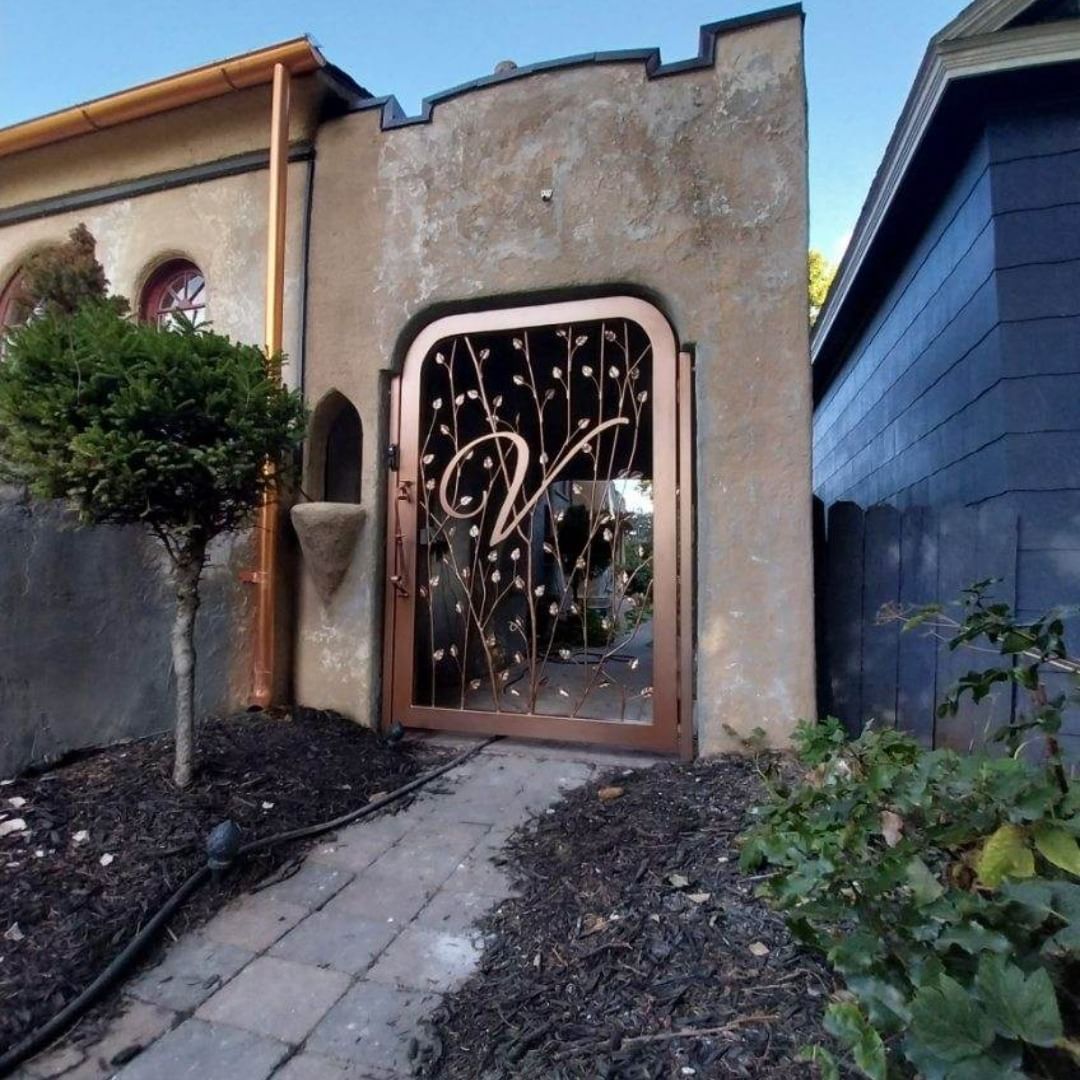 Copper gate with 