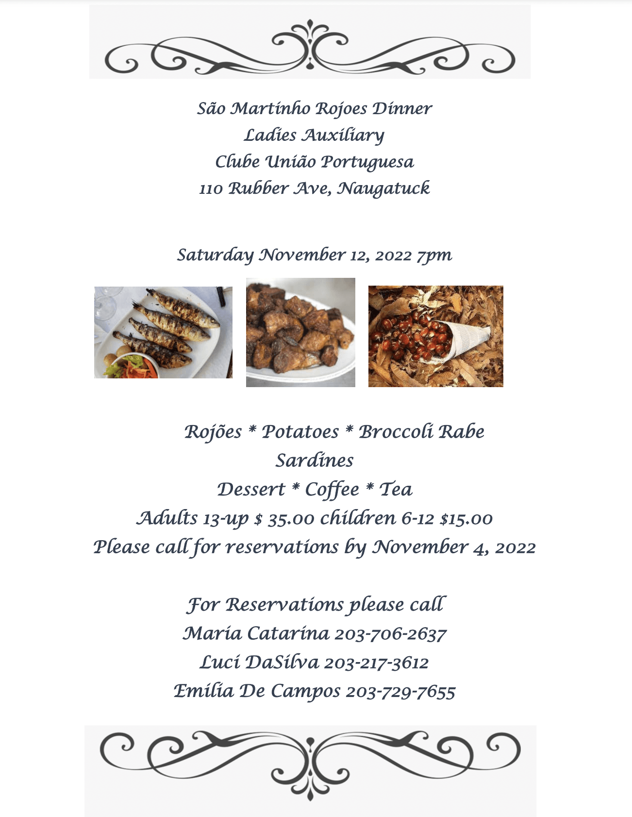 Naugatuck Portuguese Club & Restaurant Banquet & Event Hall Rentals CT