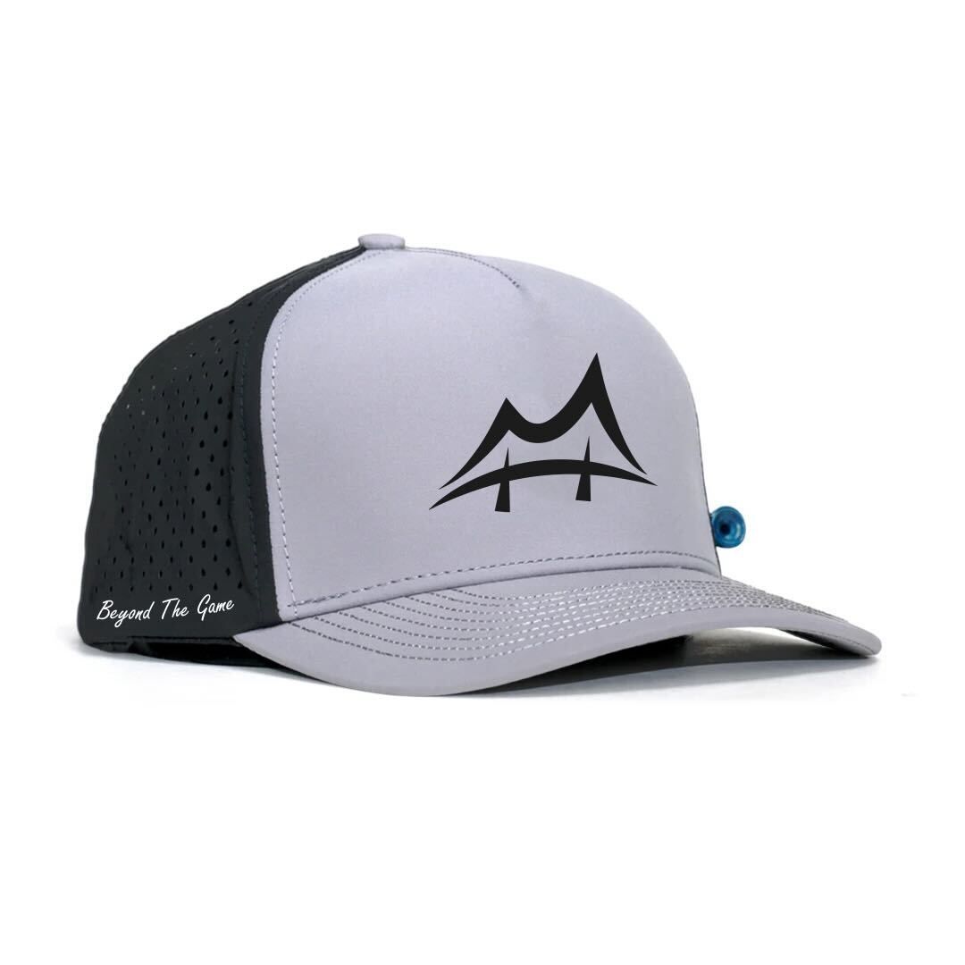 Black & Grey Moxie Golf Hat w/ NFC Chip