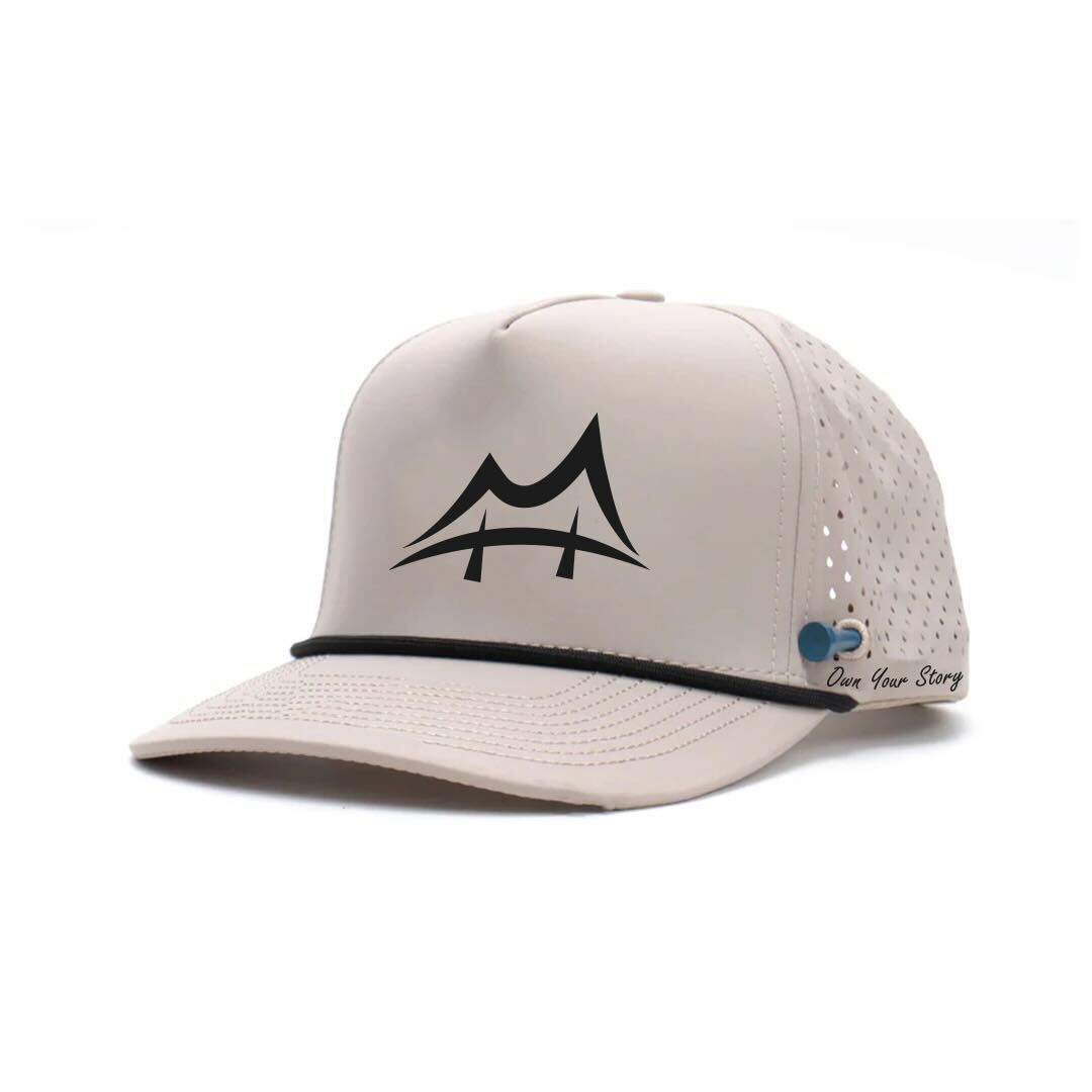 Tan Moxie Golf Hat w/ NFC Chip