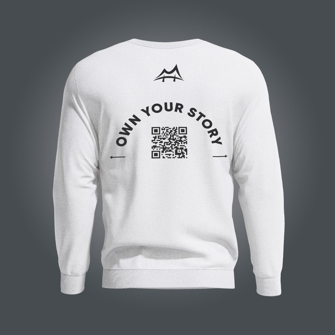 Own Your Story Updatable QR Code Sweatshirt