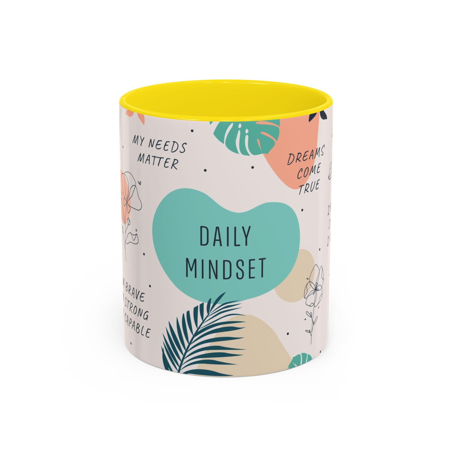 Daily Mindset Mug With A Updatable QR Code