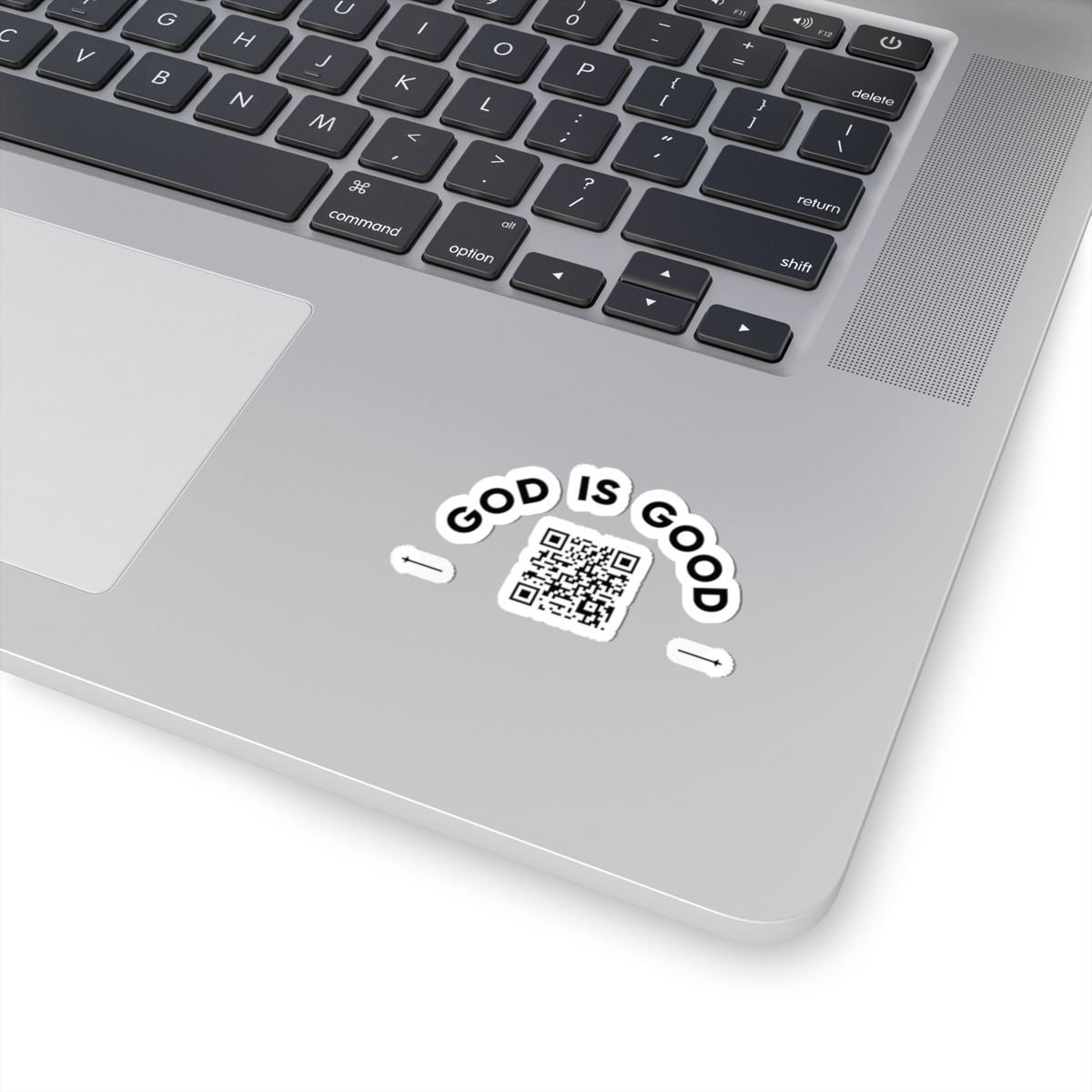 God Is Good Updatable QR Sticker