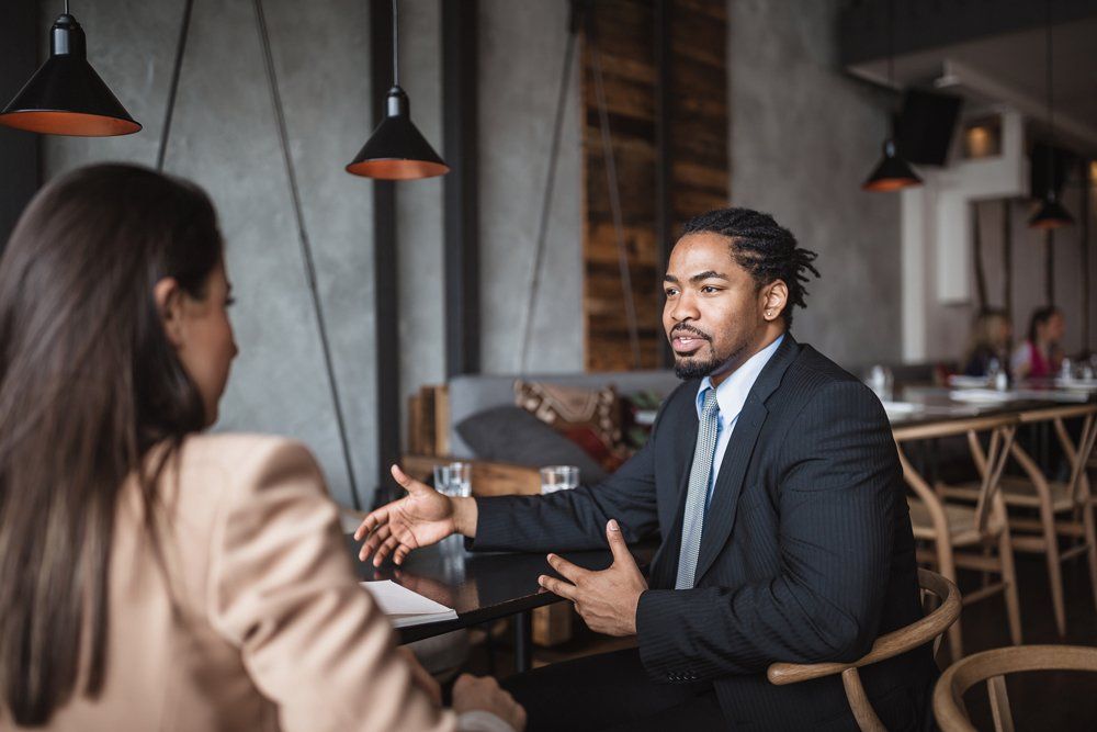 Meeting With A Businessman — Knightdale, NC — Knightdale Chamber