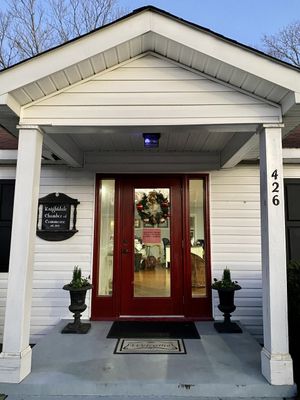 House Front With Maroon Door — Knightdale, NC — Knightdale Chamber