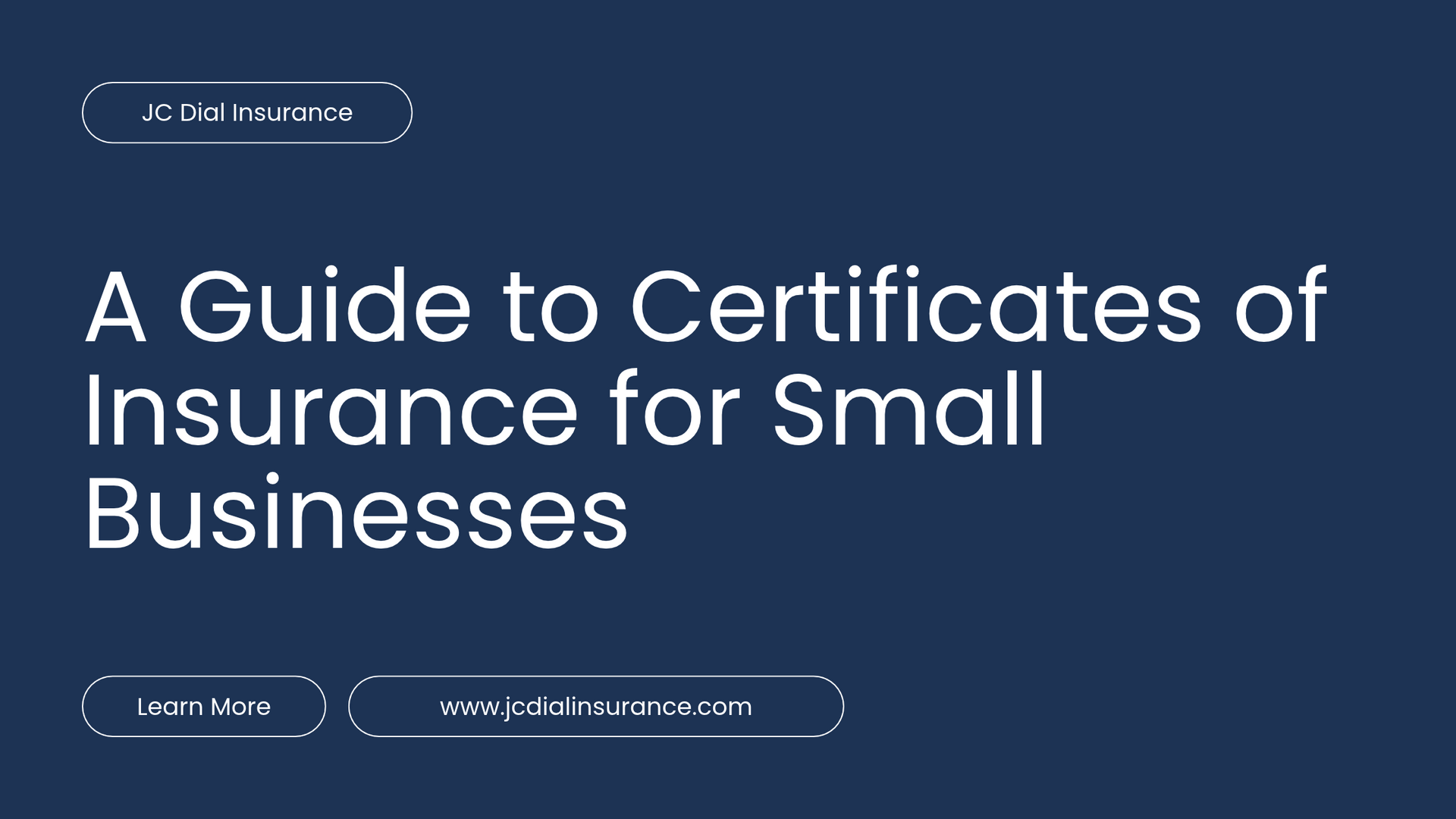 Title banner displaying 'Certificate of Insurance (COI): What It Is, Why Your Business Needs One, and How to Get It'