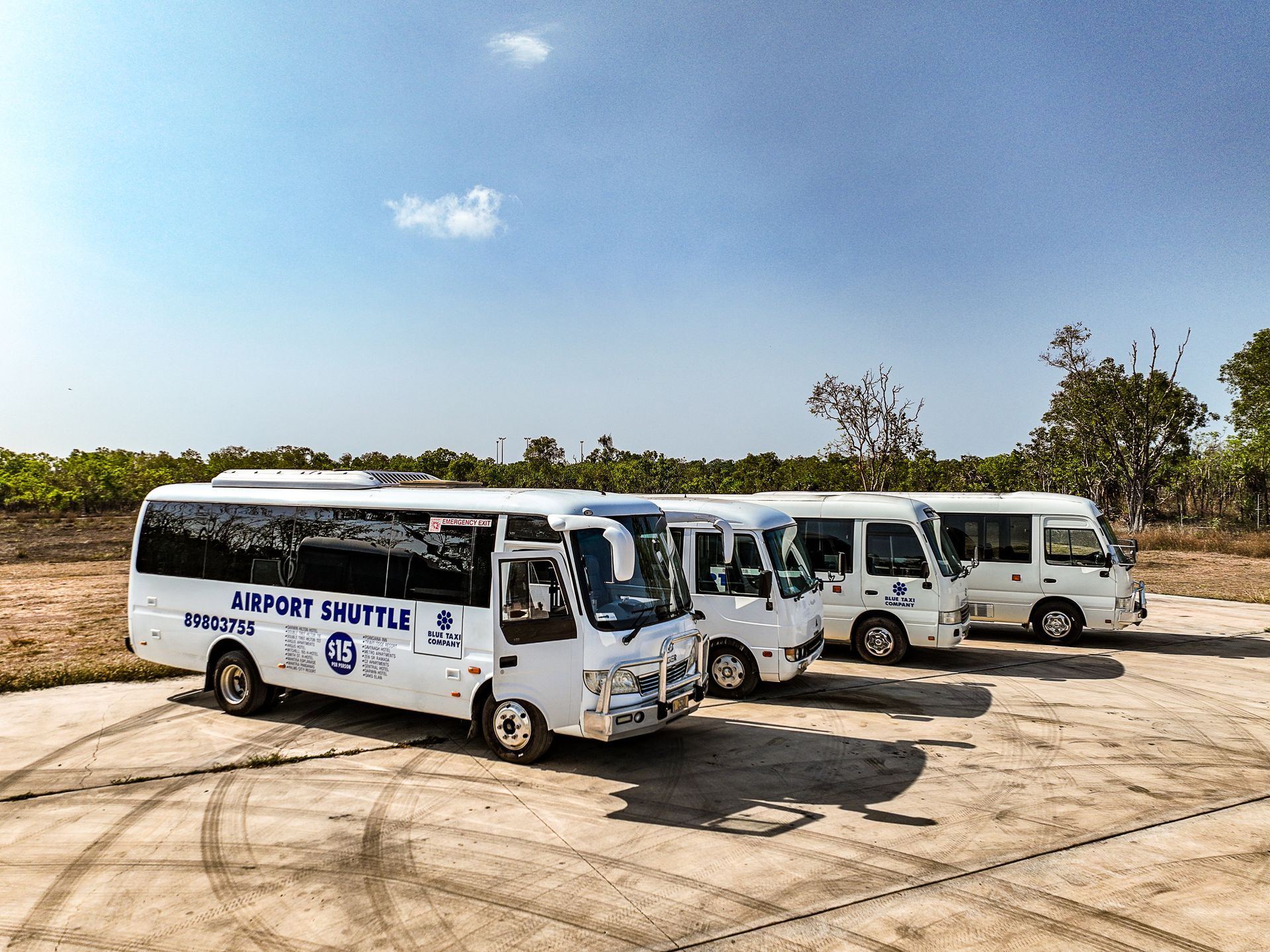 White Airport Bus - Transport Company in Palmerston, NT