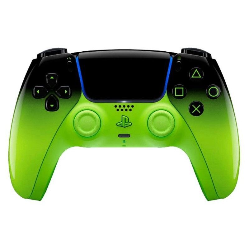 Control Sony DualSense Hyperpop Remix Green Wireless para PS5 - Verde y Negro