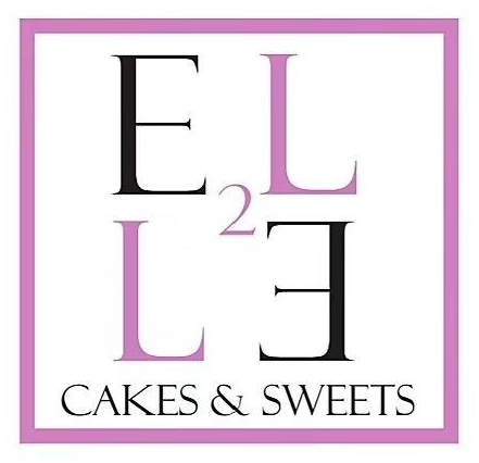 Logo per Elle Cakes & Sweets, con la scritta 