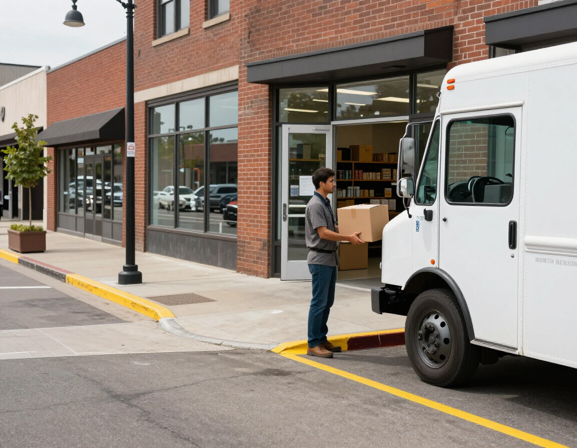 Loading zone delivery
