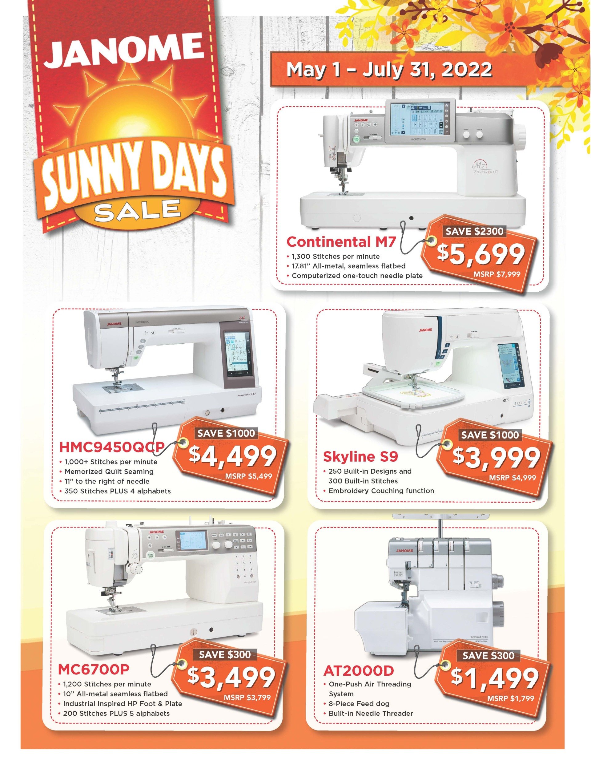 Special Offers Fort Smith, AR Sewtown Inc.