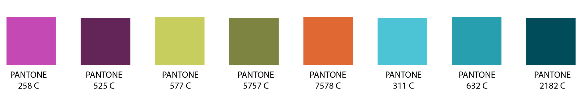 blue pokē | Mural Competition Pantone Palette