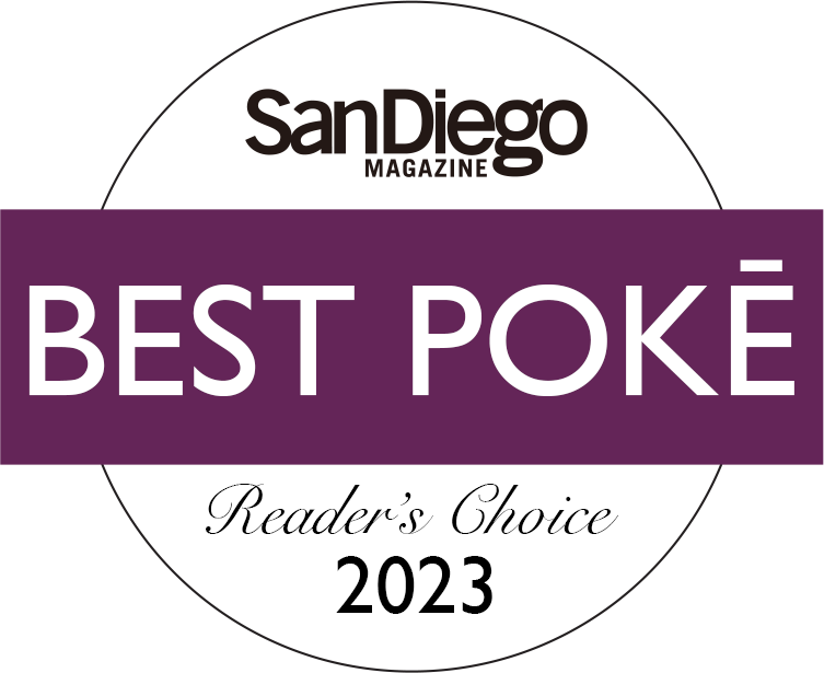 blue pokē | San Diego Magazine Reader's Choice Best Poke 2023