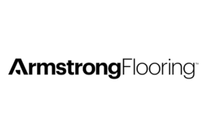 Armstrong Flooring logo in black on a white background
