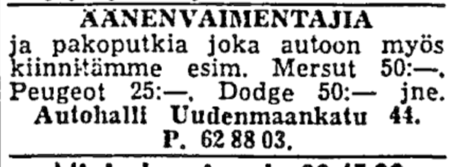 Helsingin Sanomat 1968
