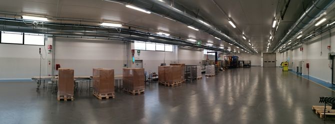 Magazzino per la logistica
