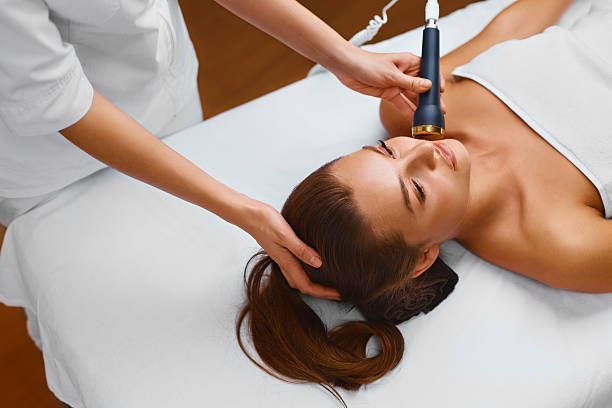 A Woman Is Getting A Facial Treatment At A Spa – Terrigal, NSW - Anjule Beauty Therapy